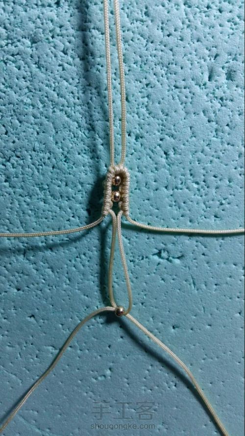 简易平安扣扣头 第10步