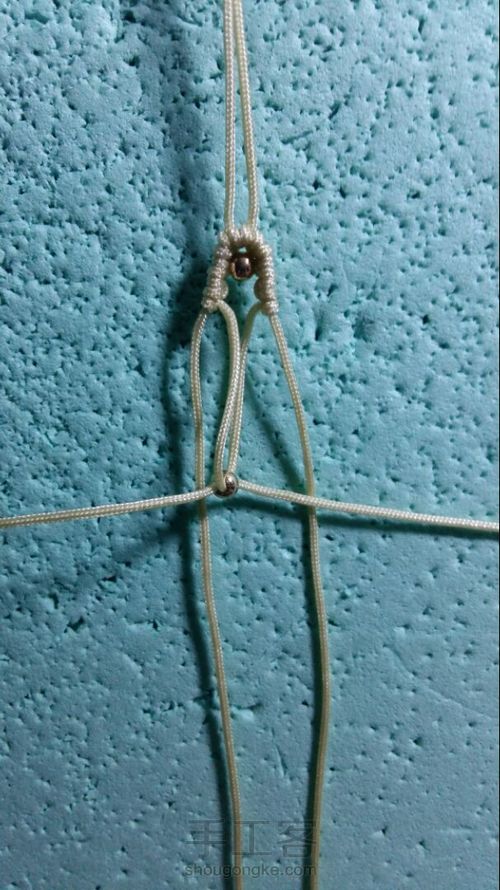 简易平安扣扣头 第7步