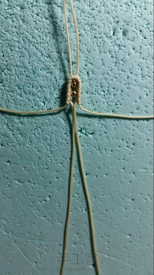 简易平安扣扣头 第9步