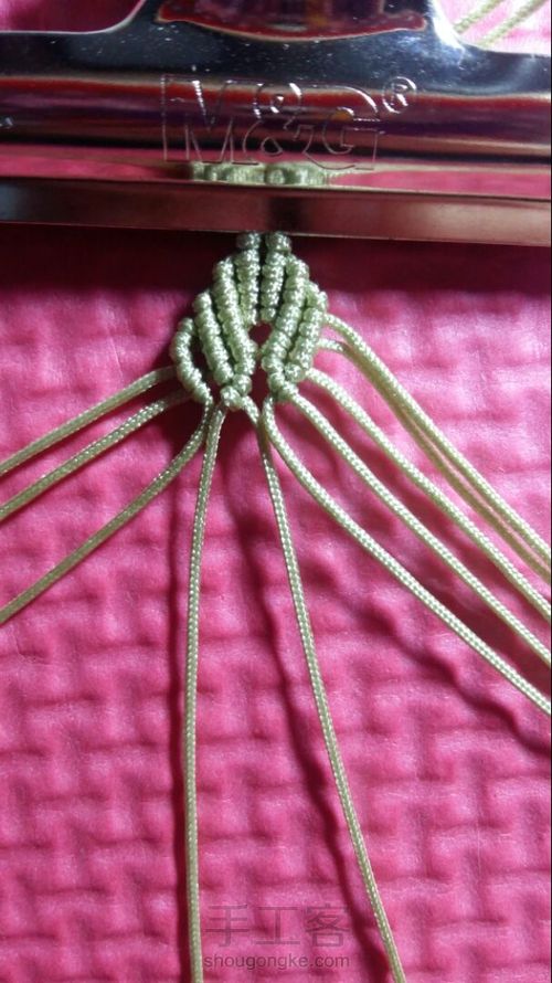 平安扣扣头 第12步