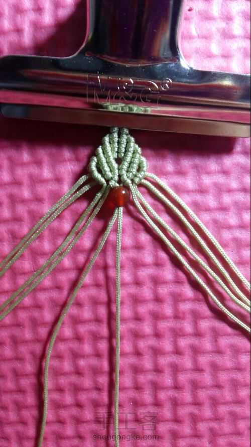 平安扣扣头 第13步