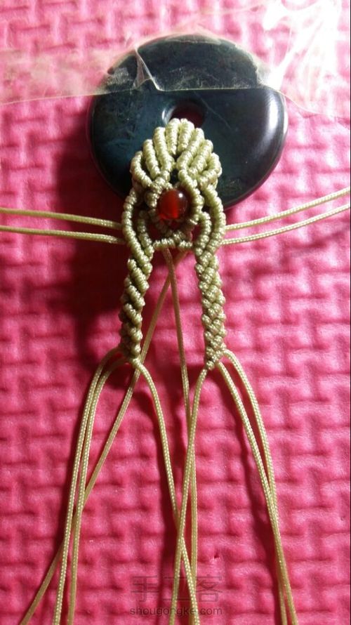 平安扣扣头 第19步