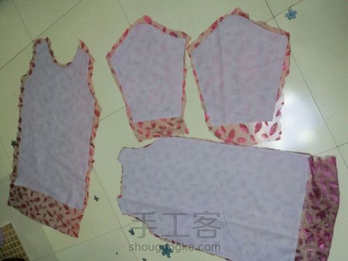 中国风长衫 第3步