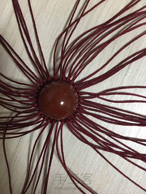 红运当头挂饰。 第3步