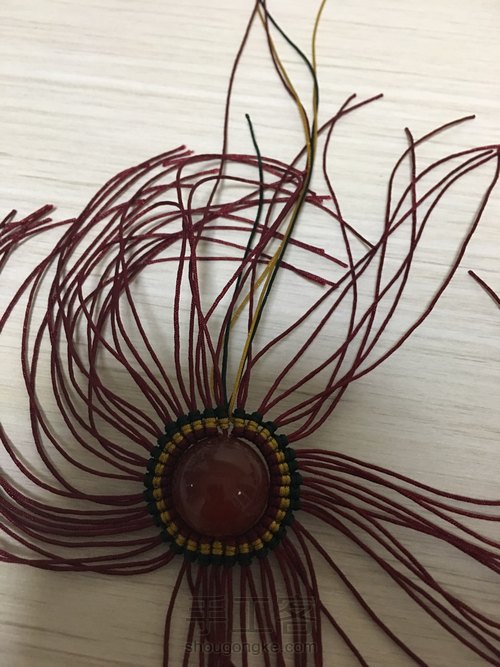 红运当头挂饰。 第5步