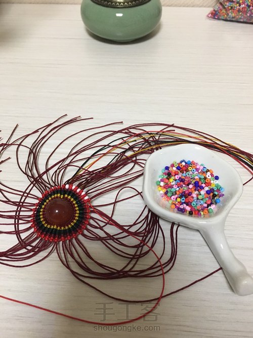 红运当头挂饰。 第6步