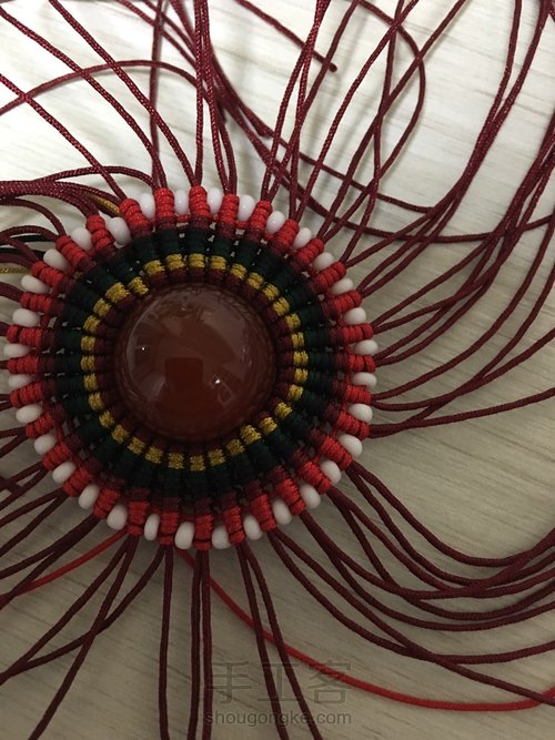 红运当头挂饰。 第8步