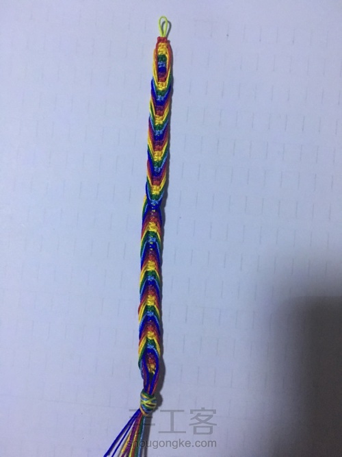 彩虹🌈端午手绳 第8步