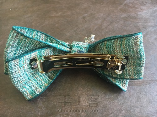 蝴蝶结发夹 第12步