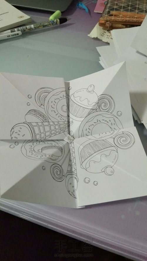 超简单的蝴蝶结喽 第10步