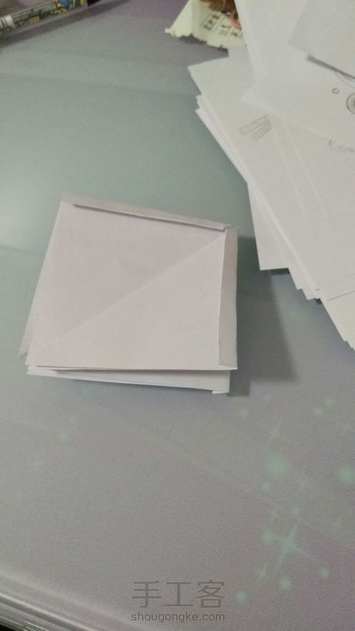 超简单的蝴蝶结喽 第9步