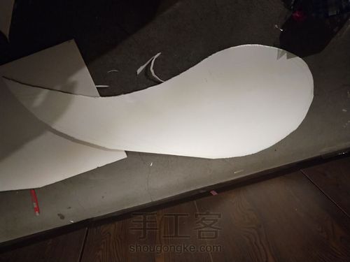 维多利亚的秘密羽毛翅膀,天使大翅膀,羽毛翅膀 第2步