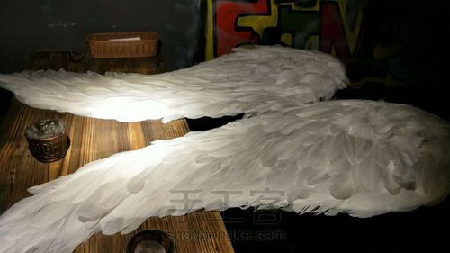 维多利亚的秘密羽毛翅膀,天使大翅膀,羽毛翅膀 第6步