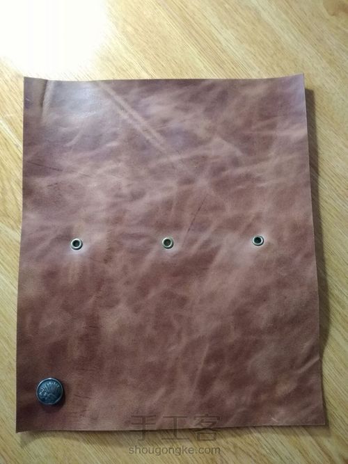 [原创]西部风手帐式钱夹 第20步