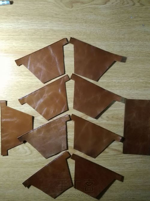 [原创]西部风手帐式钱夹 第4步