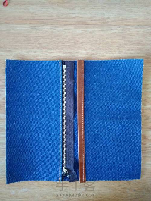 [原创]西部风手帐式钱夹 第9步