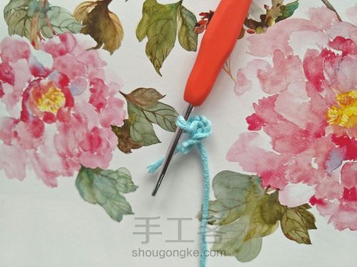 唯美雏菊杯垫 第3步