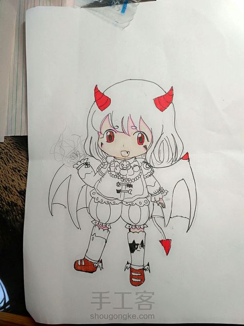 啦啦啦～小魔王～ 第2步