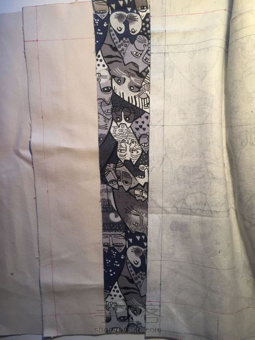 手残党的帆布包 第1步