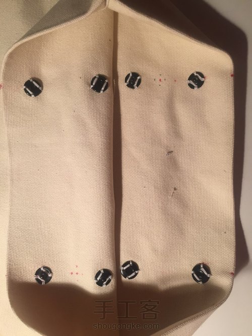 手残党的帆布包 第3步