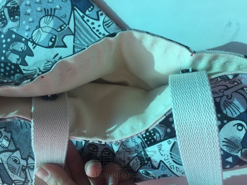 手残党的帆布包 第5步