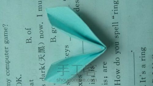 【胖娘娘の折纸】flower 第6步