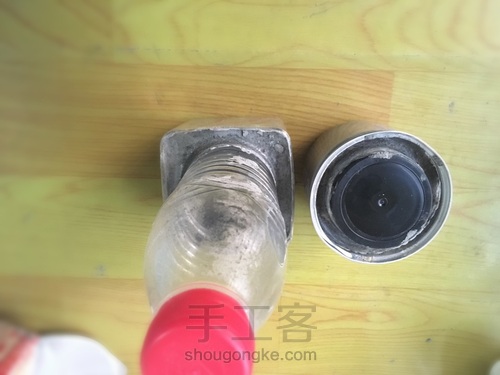 自制水泥多肉花盆 第3步