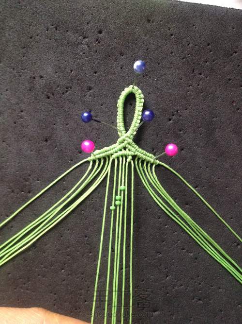 罂粟花手镯（上） 第8步