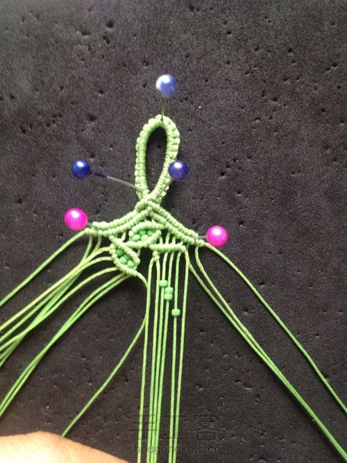 罂粟花手镯（上） 第12步