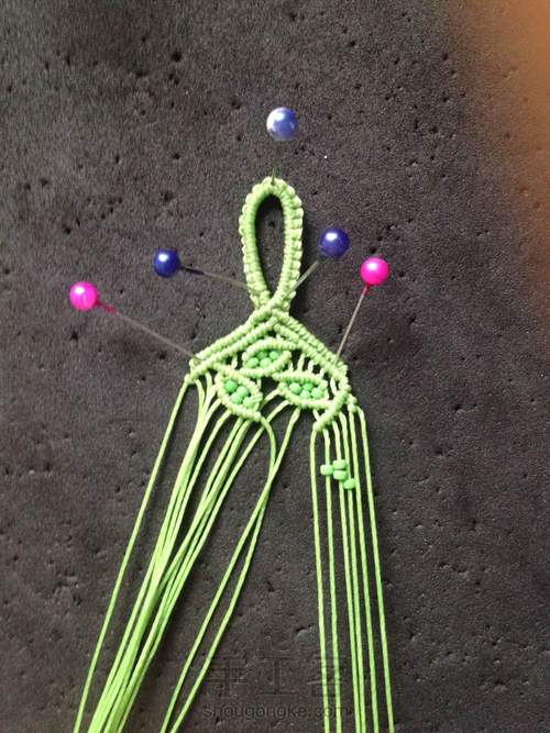 罂粟花手镯（上） 第14步