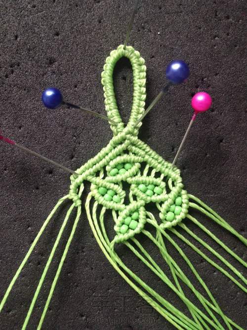 罂粟花手镯(上) 第18步