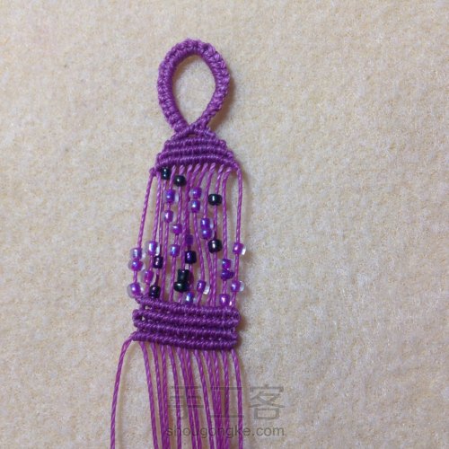 紫色梦幻手镯 第6步