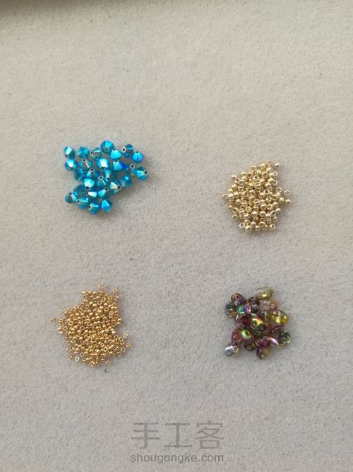 焦点耳坠 第1步