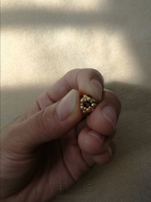 焦点耳坠 第13步