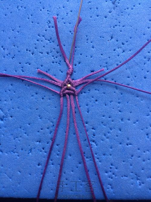 方牌小扣头（仿网外） 第16步