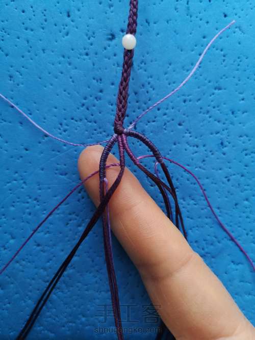 【原创】云朵小尾扣 第10步