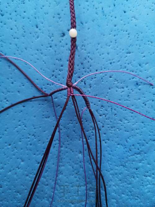 【原创】云朵小尾扣 第6步