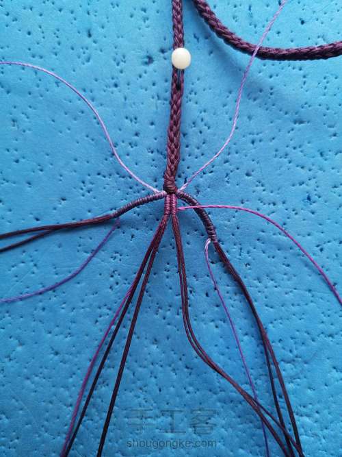 【原创】云朵小尾扣 第7步