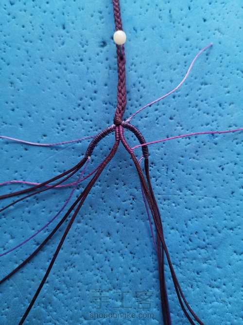 【原创】云朵小尾扣 第8步