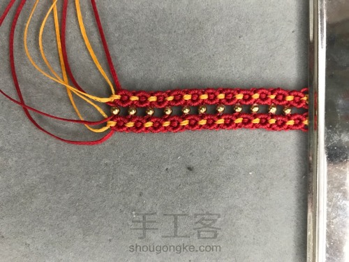 红绳手链 第9步
