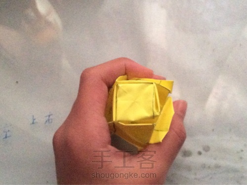 简单纸玫瑰的教程（下） 第24步