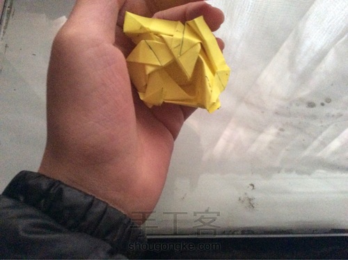 简单纸玫瑰的教程（下） 第28步