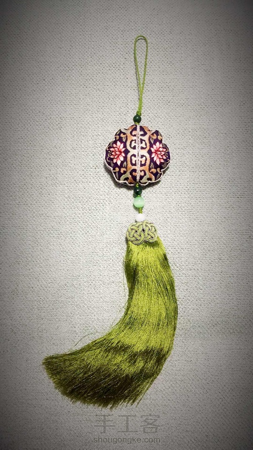 古风精致香囊包挂 第10步