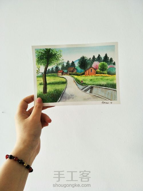 水彩风景 第5步