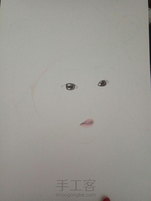 手绘宝宝图 第3步