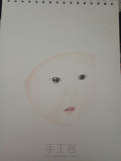 手绘宝宝图 第4步