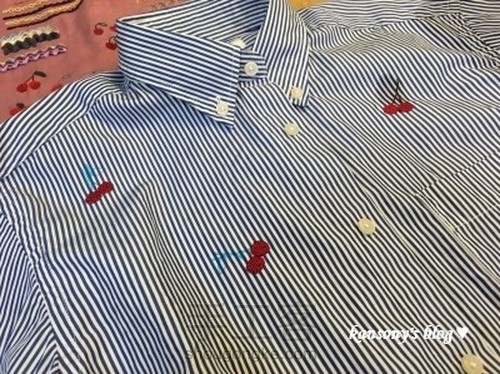 “小心机”girl,衬衫改造文艺女神美美哒 第4步