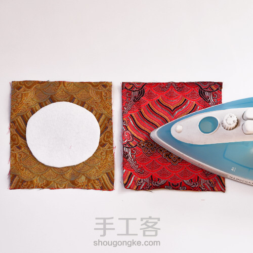 一眼万年 两片式迷你小福包 第2步