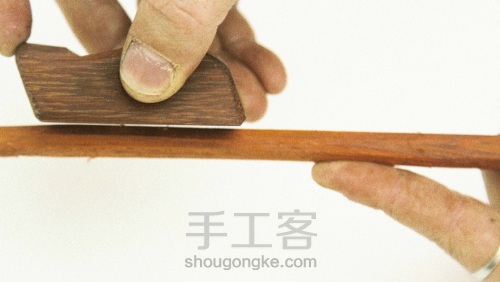 中式红花梨、紫光檀拼木筷子一製作教程 第10步