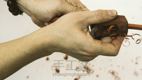 中式红花梨、紫光檀拼木筷子2製作教程 第11步
